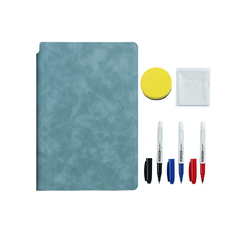 Smart Reusable Leather Notebook