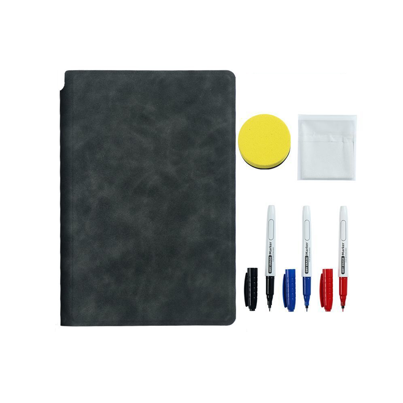 Smart Reusable Leather Notebook