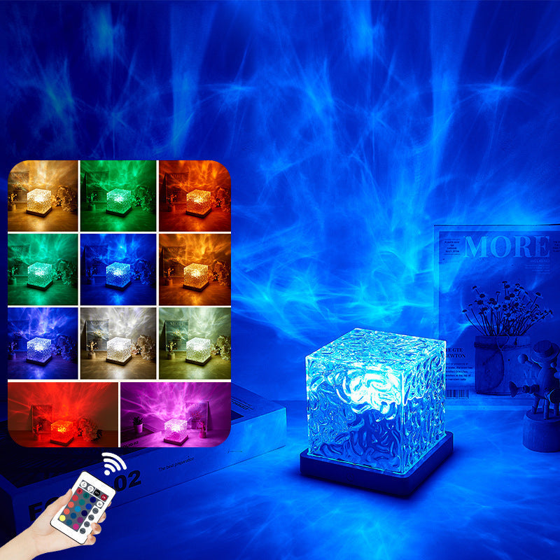 Water Wave Dynamic Projection Atmosphere Lamp