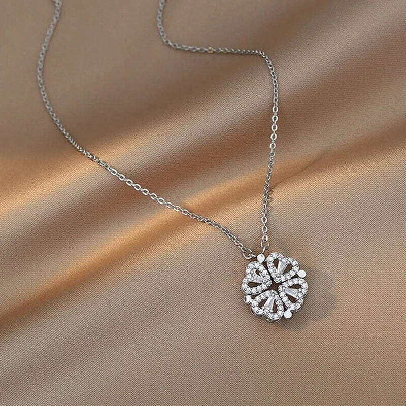 Clover Hearts Necklace