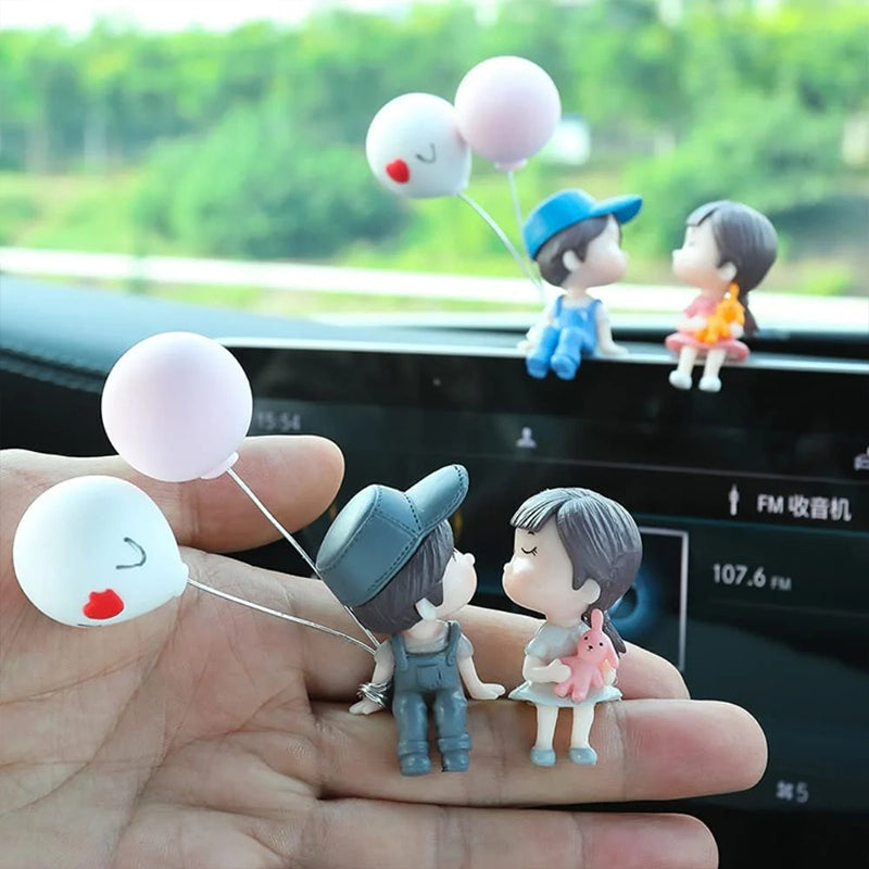 (Early Mother's Day Sale)Cute Couple Car Ornament
