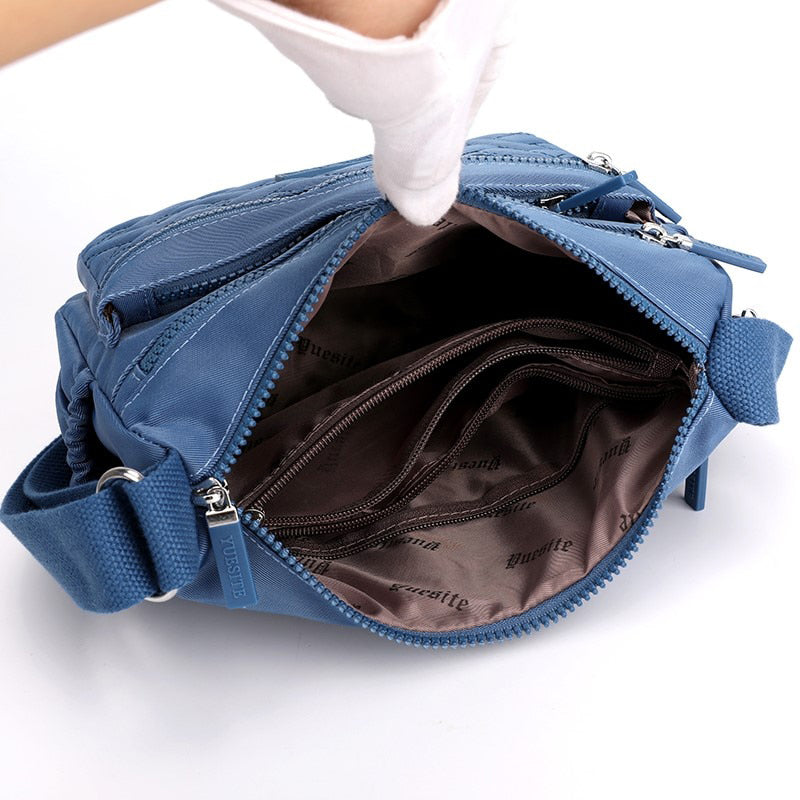 Nylon Shoulder Messenger Bag