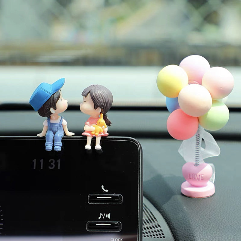 (Early Mother's Day Sale)Cute Couple Car Ornament