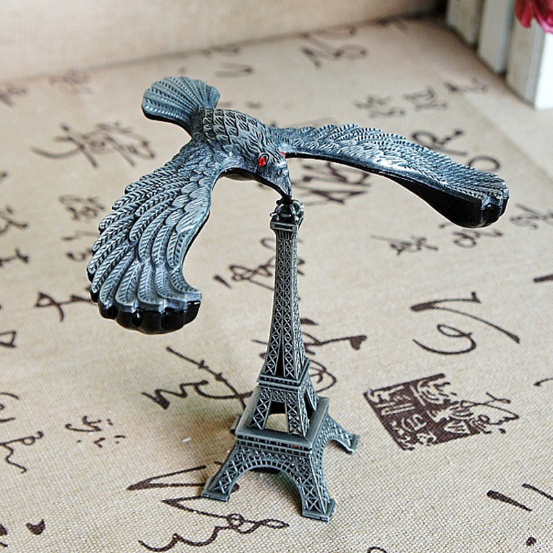Eiffel Tower Model Balance Bird Photography Props Model