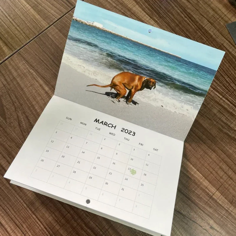 2024 Pooping Pooches Dog Calendar