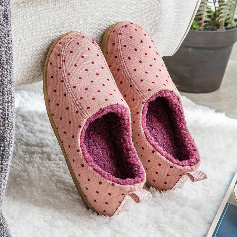 Winter Household Non-slip Plush Keep Warm Cotton Shoes