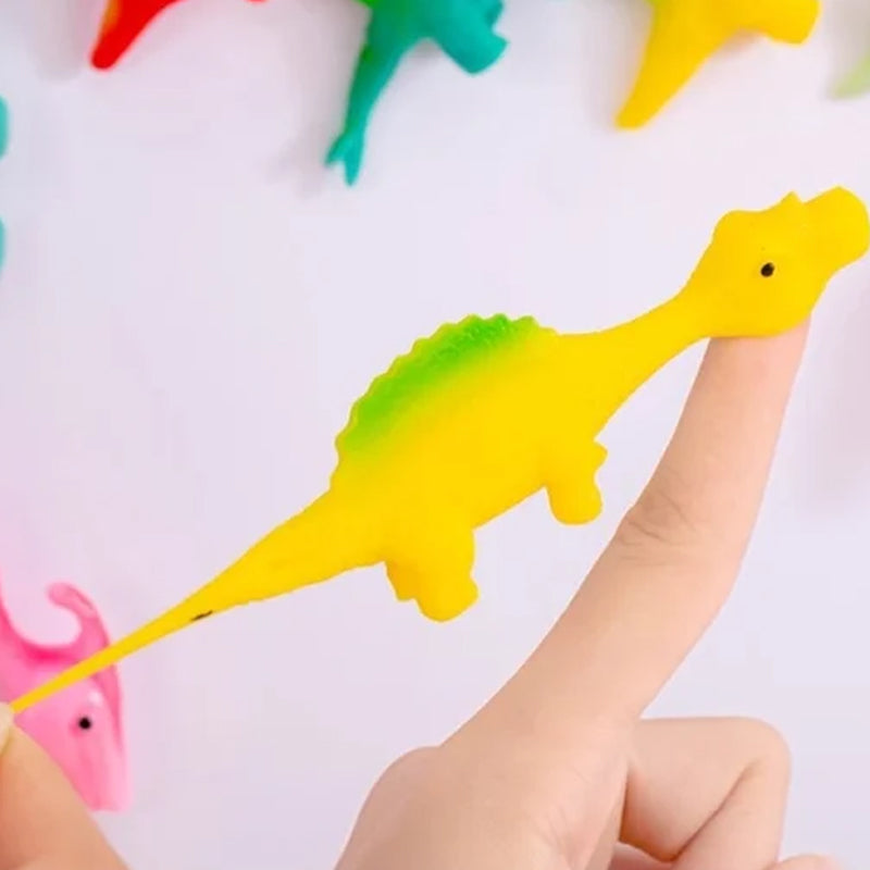 Slingshot Dinosaur Finger Toys (10pcs)