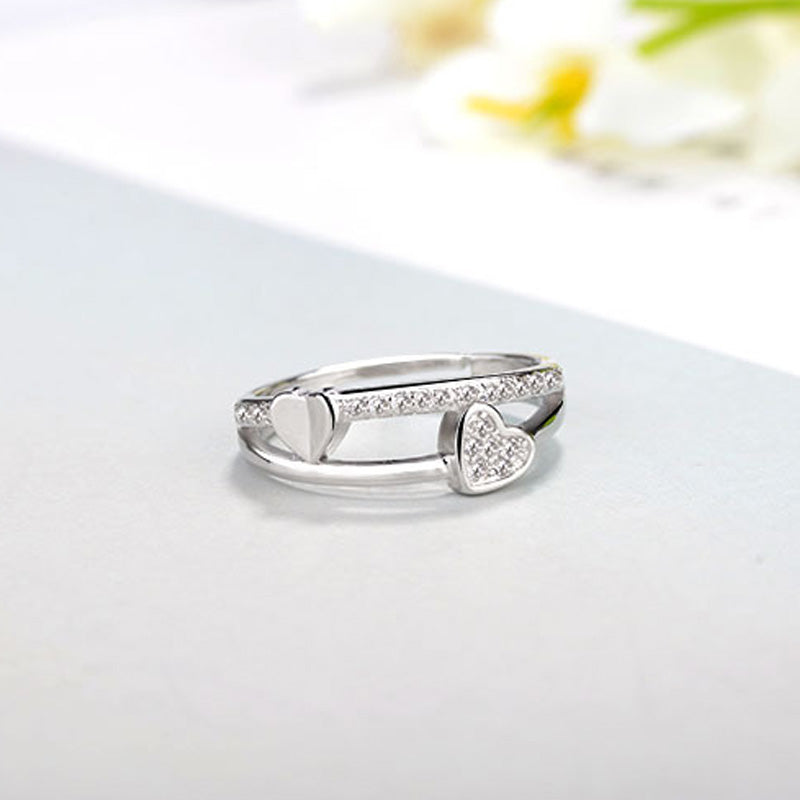 Always Heart To Heart Ring