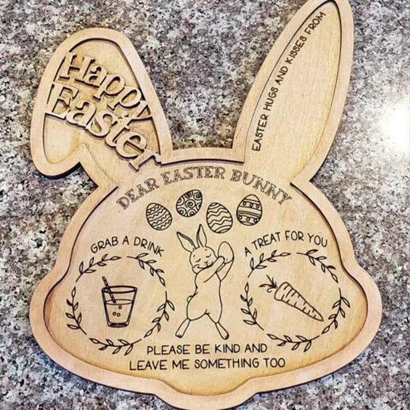 Easter Bunny Treat Trays