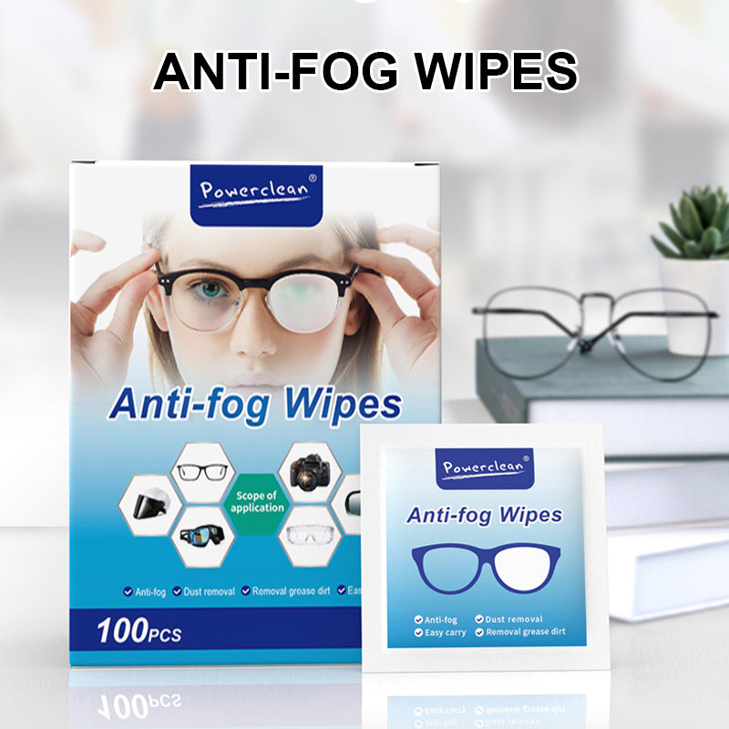 Anti-Fog Lens Wipes(100 Pcs)