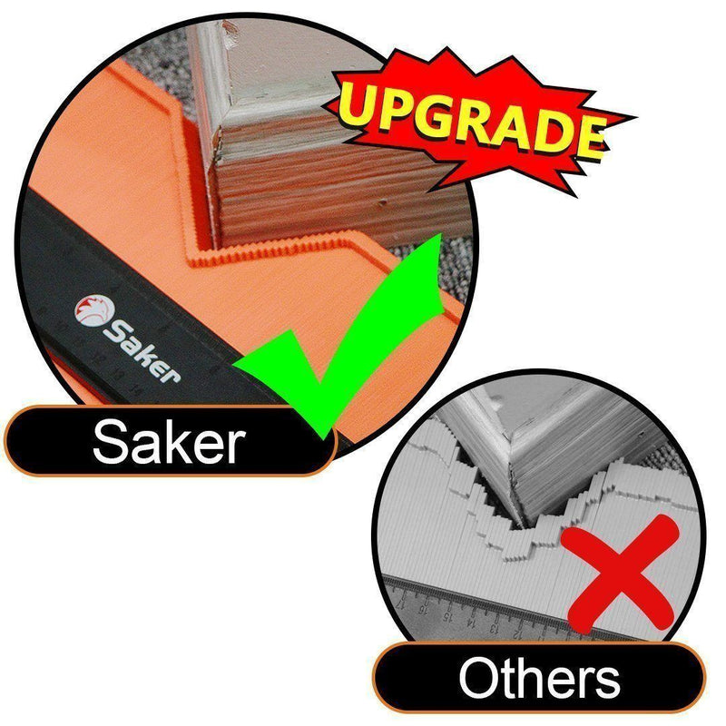Saker Contour Gauge Profile Tool - Upgraded Version