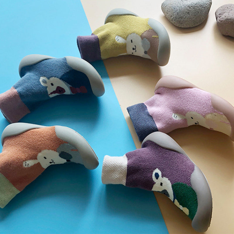 Cartoon Print Baby Toddler Shoes Socks