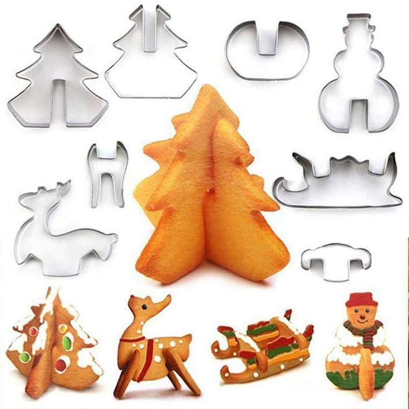 Stainless Steel Christmas Cookie Mold