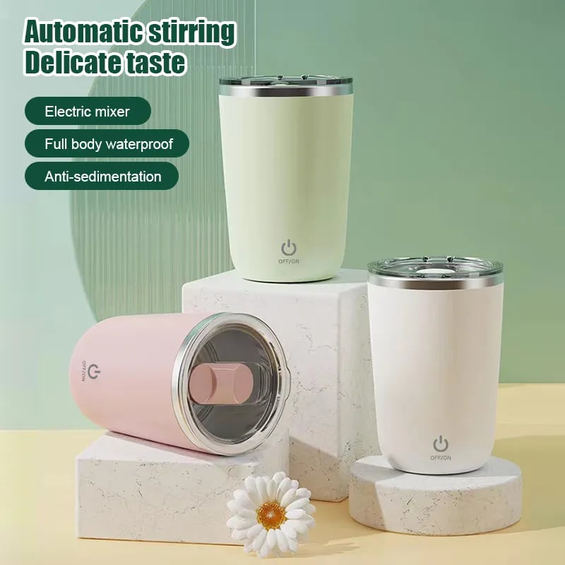 Electric Stirring Magnetic Coffee Cup