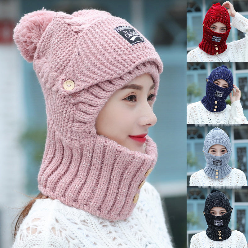 Knitted Hat with Ear Protectors