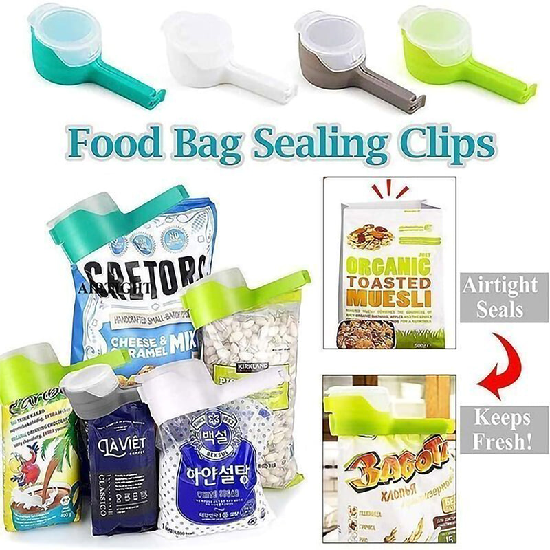 2 In 1 Food Storage Seal Clip (4PCS)