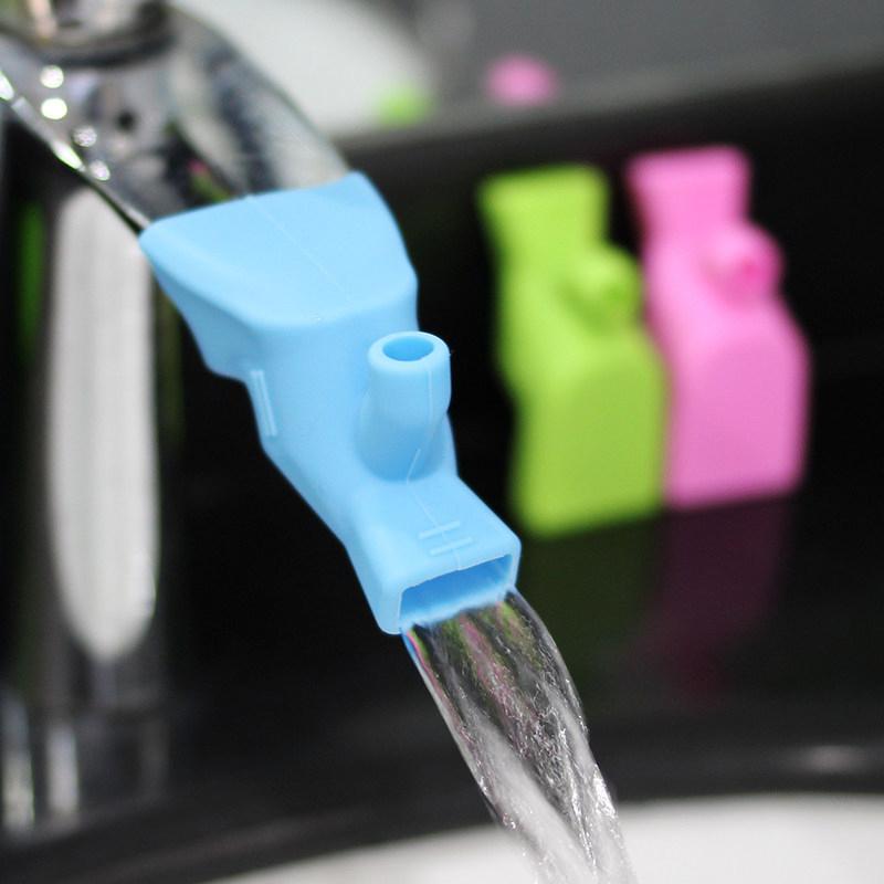 Silicone Dual Faucet Extender 3PCS-Suitable for children