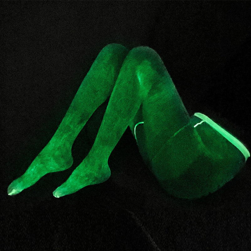 Luminous Fishnet Stockings