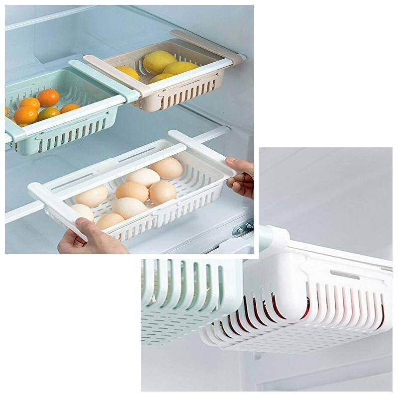 Kitchen Storage Refrigerator Partition Storage Rack