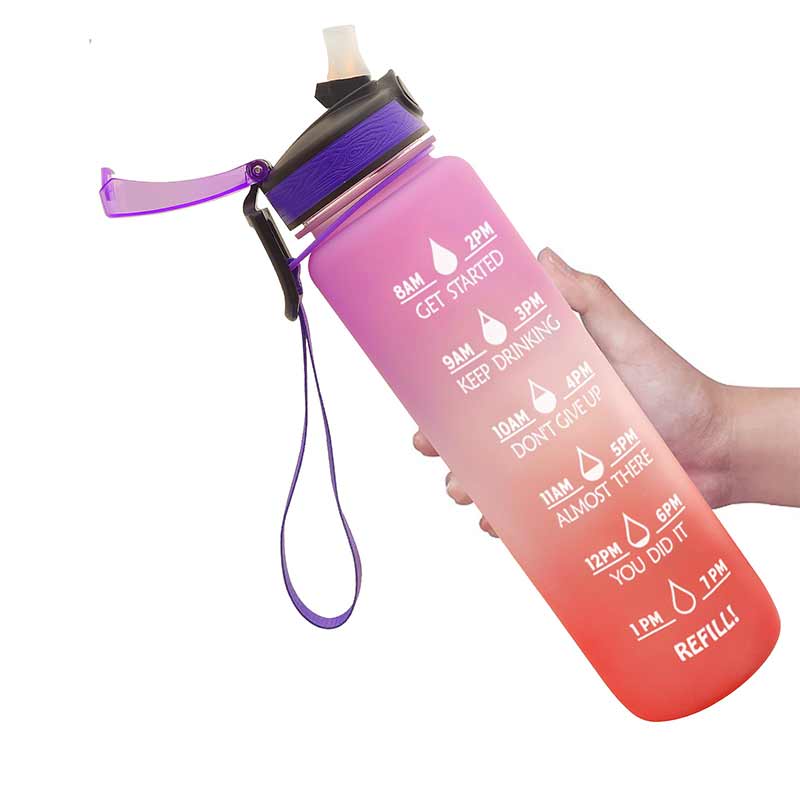Color Gradient Sports Bottle