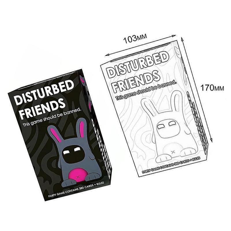Disturbed Friends Play Card