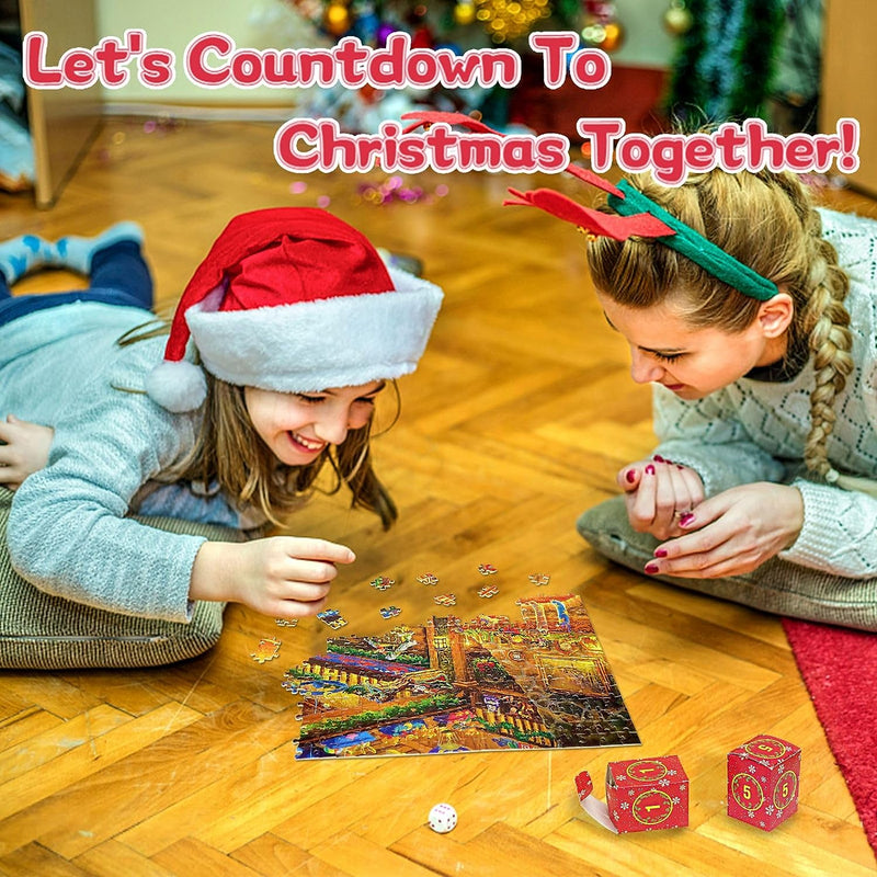 Advent Calendar 2023 Christmas Jigsaw Puzzles