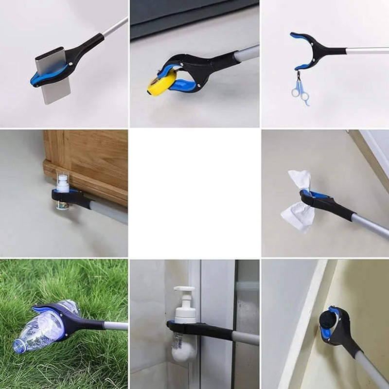 Foldable Grabber With 360° Swivel Clip