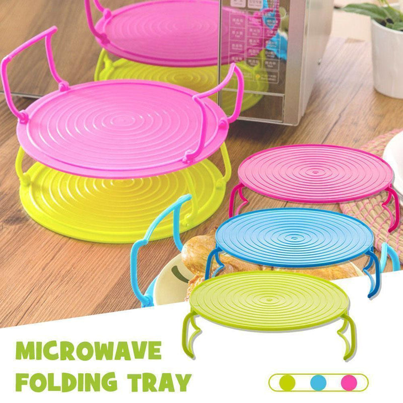 Microwave Folding Tray(2 pcs)