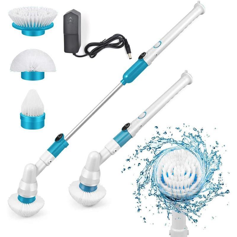 Electric spin scrubber