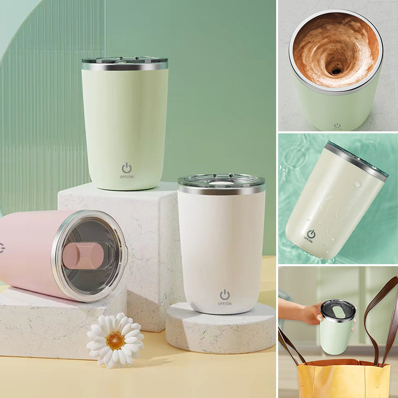 Electric Stirring Magnetic Coffee Cup