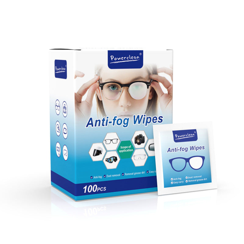 Anti-Fog Lens Wipes(100 Pcs)