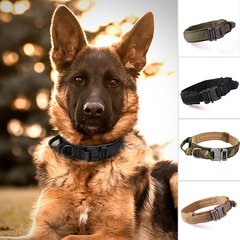 Tactical Dog Collar With Handle