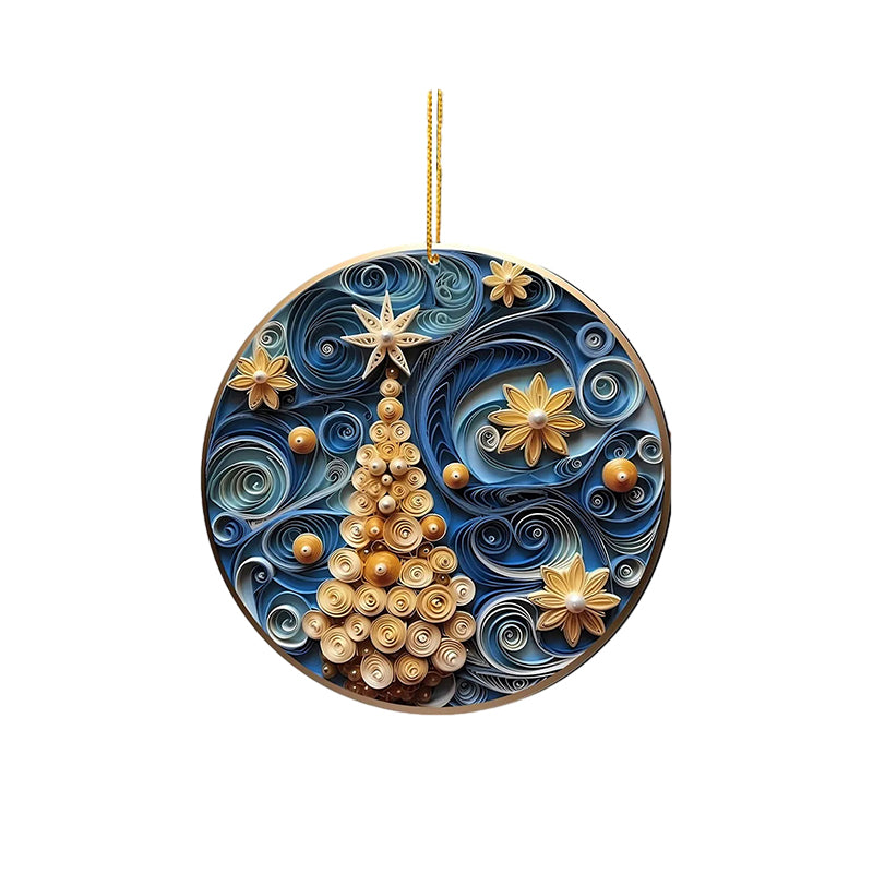3D Non-Textured Christmas Ornaments