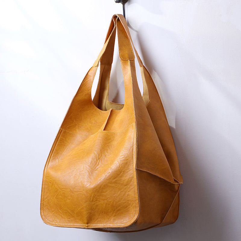 Oversize Weekender Leather Handbags